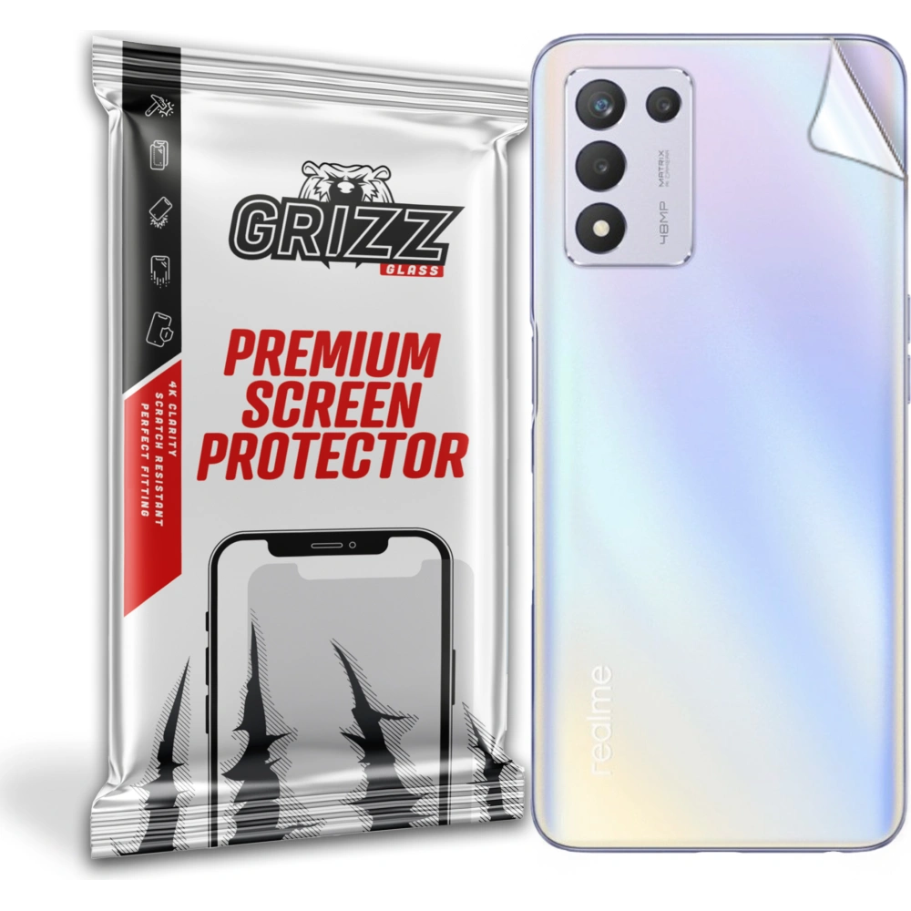 Folia na tył GrizzGlass SatinSkin do Realme Q3T 5G