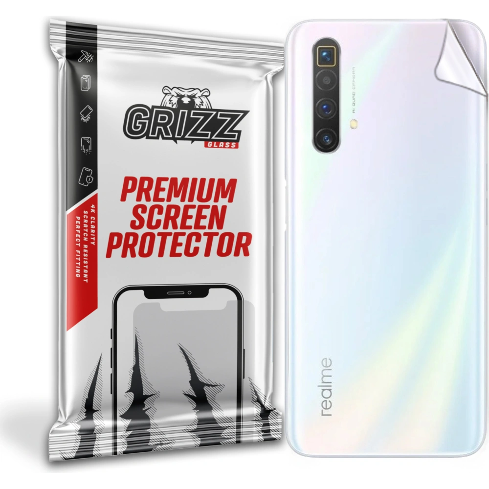 Folia na tył GrizzGlass SatinSkin do Realme X3 5G