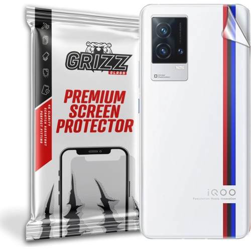 Kup Folie GrizzGlass SatinSkin spate pentru Vivo iQOO 8 5G - GRZ1982 - {ean13} - Sklep Home Screen