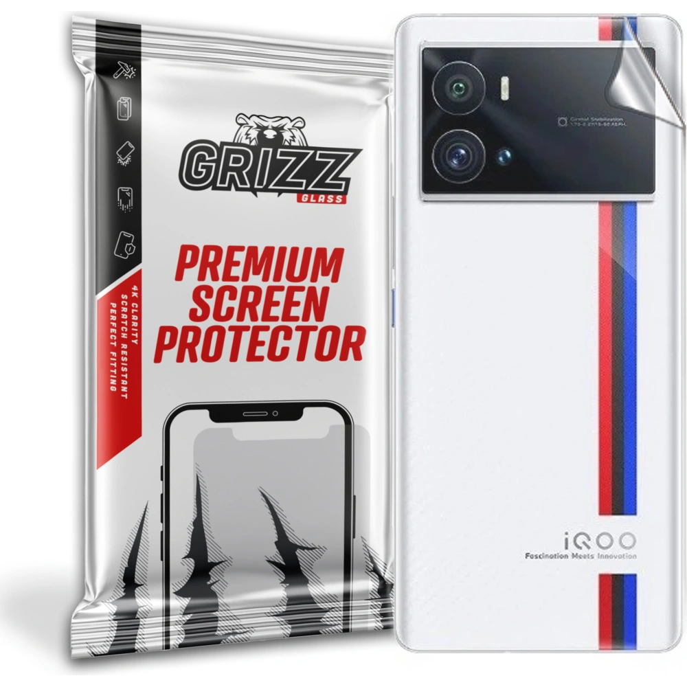 Folia na tył GrizzGlass SatinSkin do Vivo IQOO 9 Pro