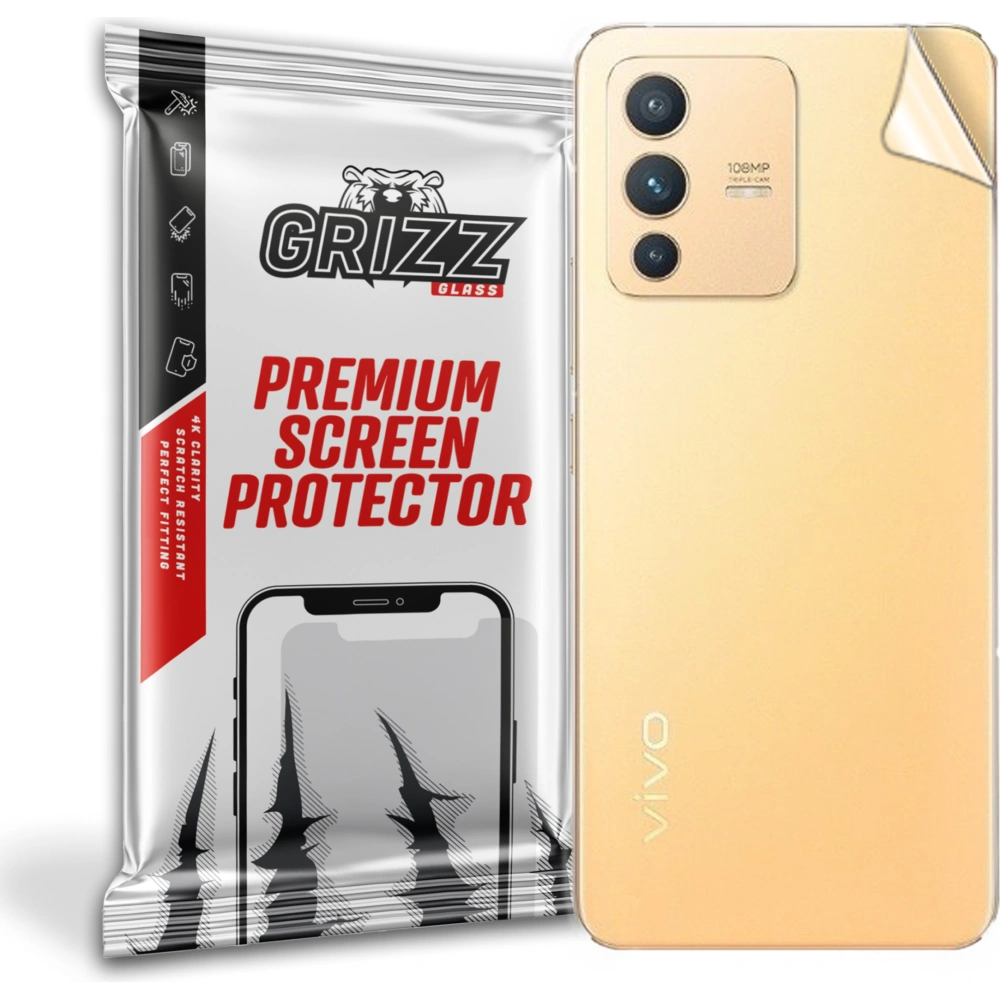 Folia na tył GrizzGlass SatinSkin do Vivo S12
