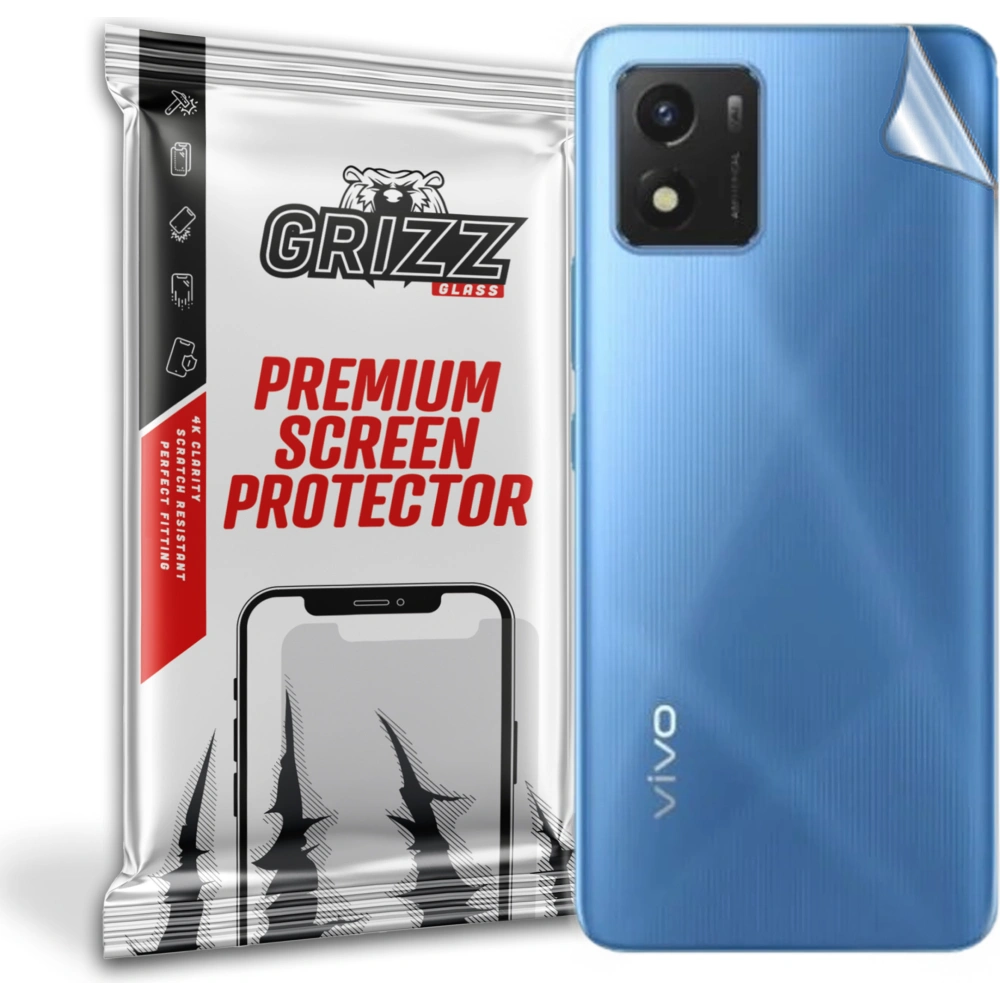 Folia na tył GrizzGlass SatinSkin do Vivo Y01
