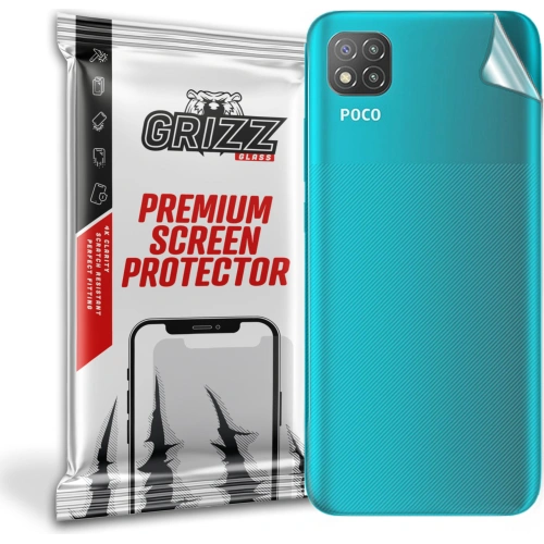 Kup Folie GrizzGlass SatinSkin spate pentru Xiaomi POCO C3 - GRZ2024 - {ean13} - Sklep Home Screen