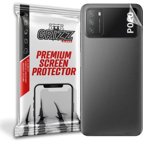Kup Folie GrizzGlass SatinSkin spate pentru Xiaomi POCO M3 - GRZ2027 - {ean13} - Sklep Home Screen