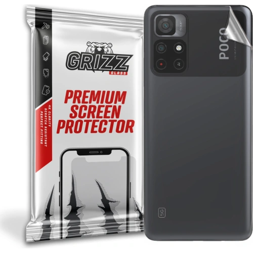Kup Folie GrizzGlass SatinSkin spate pentru Xiaomi POCO M4 Pro 5G - GRZ2028 - {ean13} - Sklep Home Screen