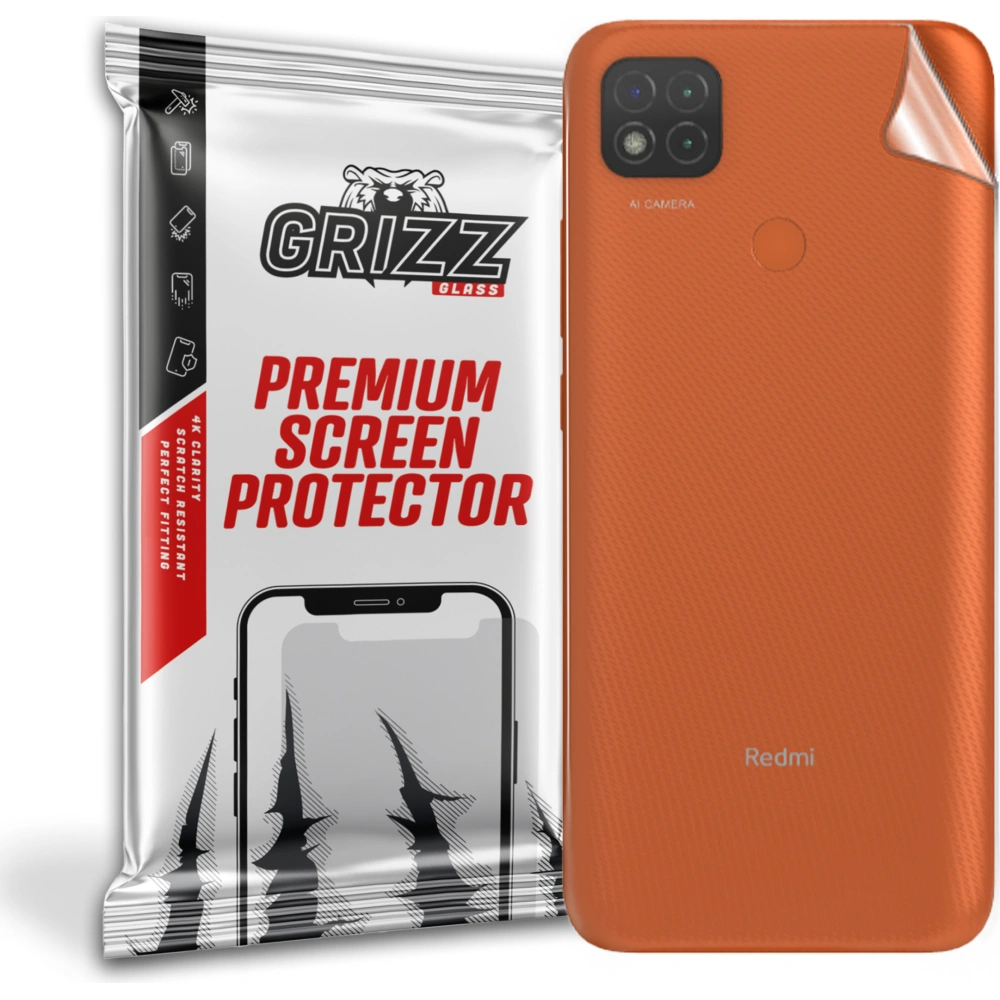 Folia na tył GrizzGlass SatinSkin do Xiaomi Redmi 9C