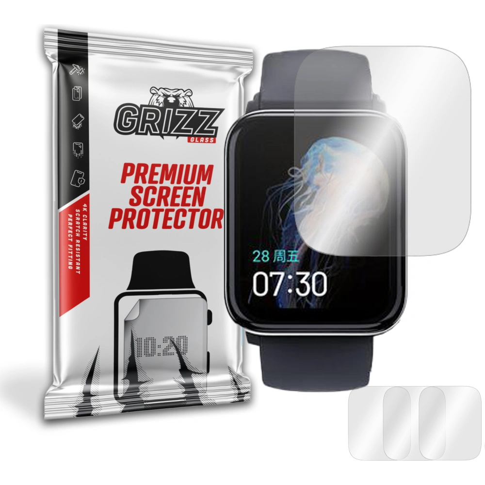 Folia hydrożelowa GrizzGlass Hydrofilm do Hey Plus Watch