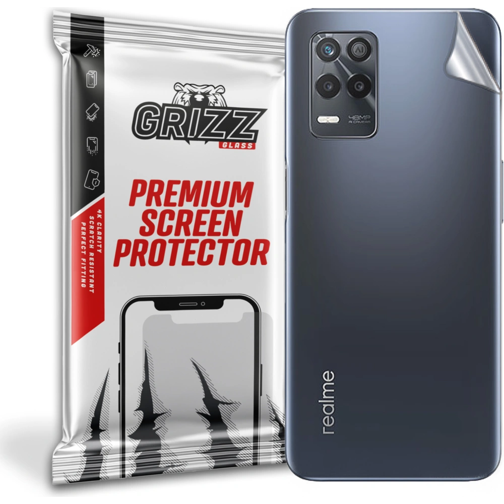 Folia na tył GrizzGlass SatinSkin do Realme 9 5G