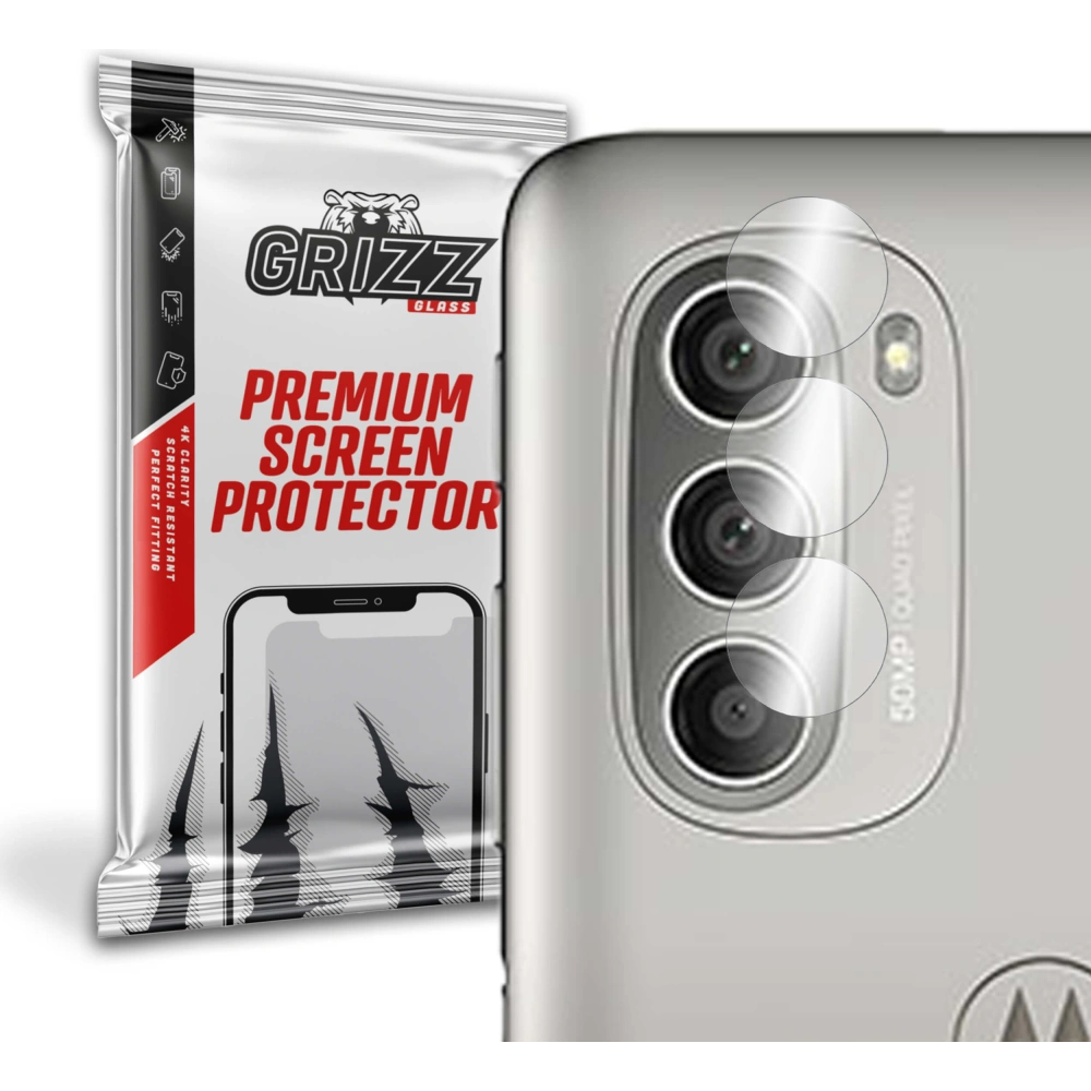 Szkło na aparat GrizzGlass HybridGlass Camera do Motorola Moto G60s