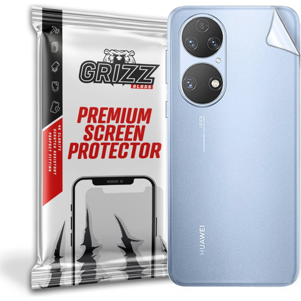Folia na tył GrizzGlass SatinSkin do Huawei P50E