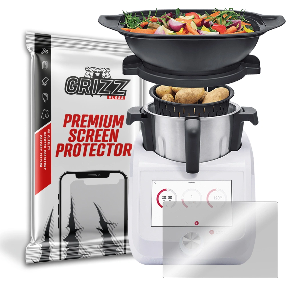 Szkło hybrydowe GrizzGlass HybridGlass do Monsieur Cuisine Smart Lidlomix 2022