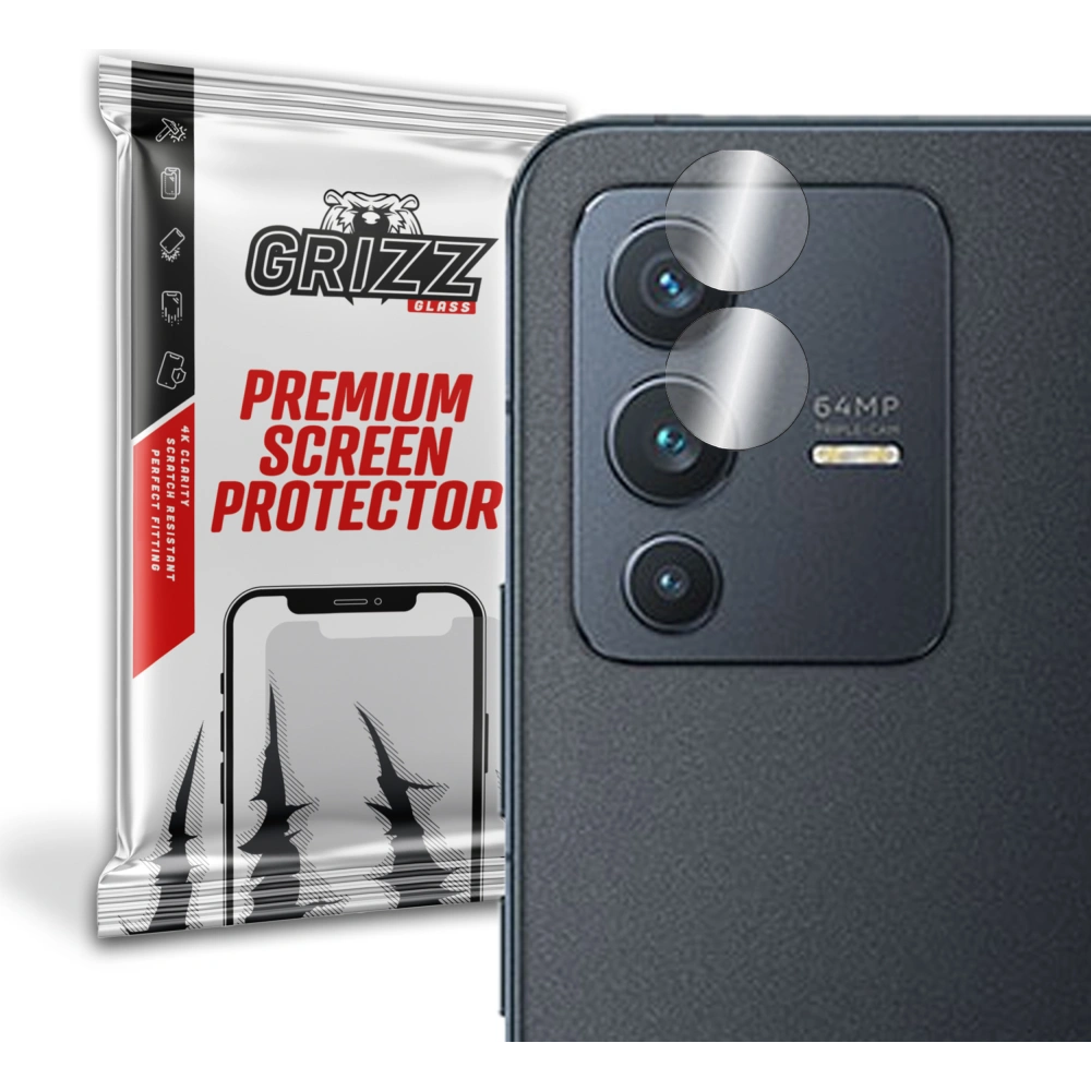 Szkło na aparat GrizzGlass HybridGlass Camera do Vivo V23