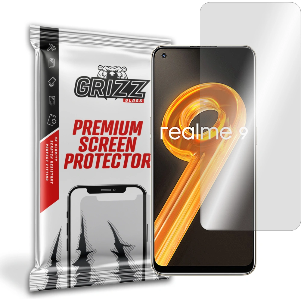 Szkło hybrydowe GrizzGlass HybridGlass do Realme 9 4G
