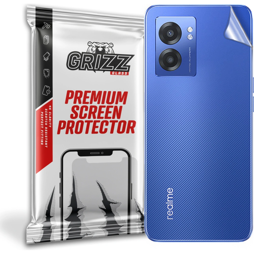 Folia na tył GrizzGlass SatinSkin do Realme Q5i