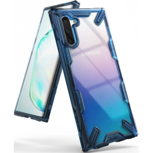 Case Ringke Fusion X Galaxy Note 10 blue | Home Screen