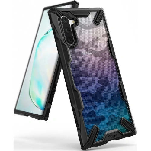 Kup Etui Ringke Fusion-X Design Samsung Galaxy Note 10 Camo (Moro) Černá - RGK941MOB - {ean13} - Sklep Home Screen