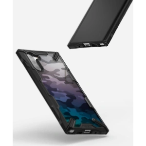 Kup Etui Ringke Fusion-X Design Samsung Galaxy Note 10 Camo (Moro) Black - RGK941MOB - {ean13} - Sklep Home Screen