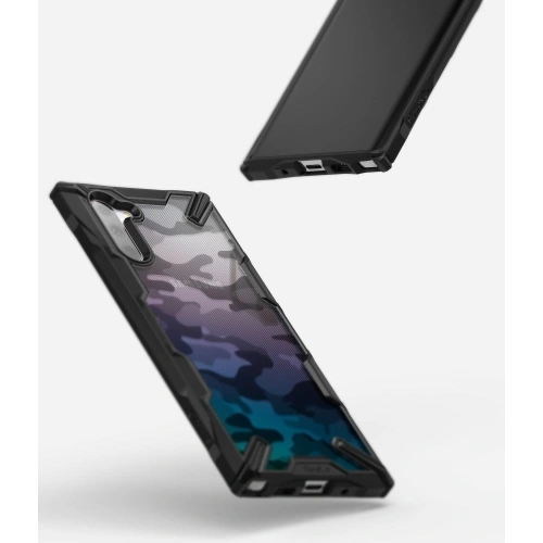 Buy Ringke Fusion-X Design Samsung Galaxy Note 10 Camo (Moro) Black - RGK941MOB - {ean13} - Home Screen Store Europe
