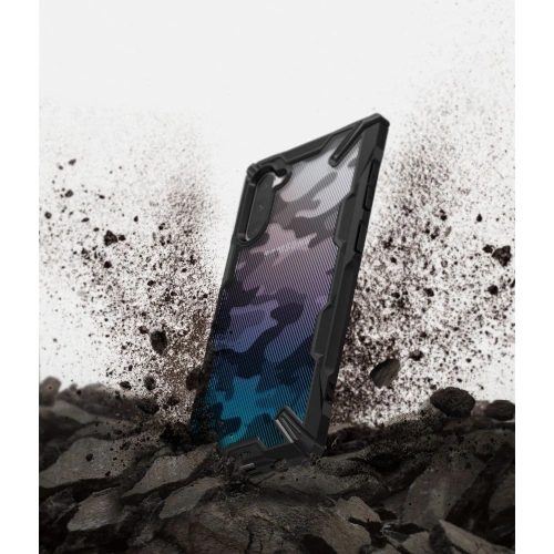 Buy Ringke Fusion-X Design Samsung Galaxy Note 10 Camo (Moro) Black - RGK941MOB - {ean13} - Home Screen Store Europe