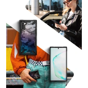 Kup Etui Ringke Fusion-X Design Samsung Galaxy Note 10 Camo (Moro) Black - RGK941MOB - {ean13} - Sklep Home Screen