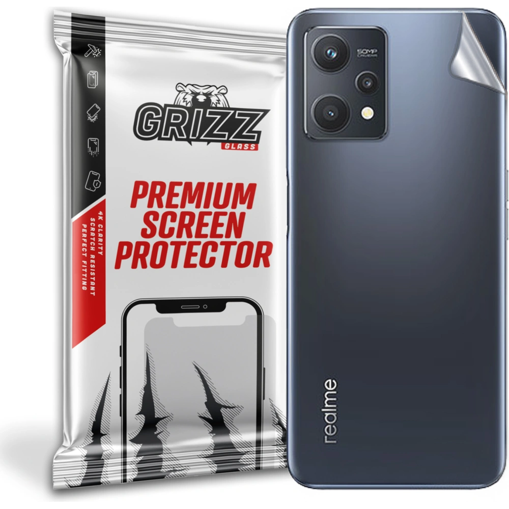 Folia na tył GrizzGlass SatinSkin do Realme Q5