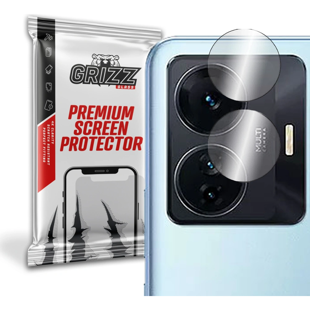 Szkło na aparat GrizzGlass HybridGlass Camera do vivo iQOO Z6 Pro