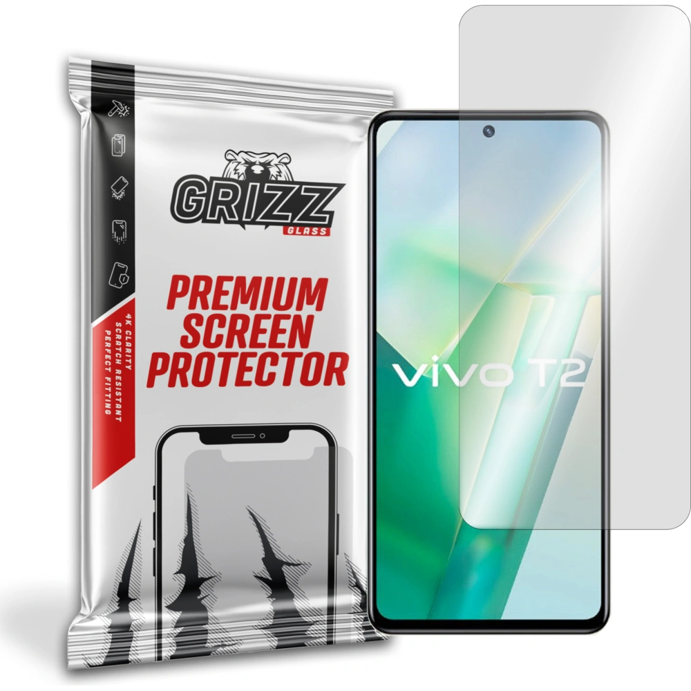 Szkło hybrydowe GrizzGlass HybridGlass do vivo T2