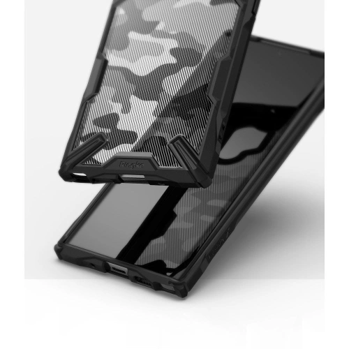 Kup Etui Ringke Fusion-X Design Samsung Galaxy Note 10 Plus Camo (Moro) Black - RGK949MOB - {ean13} - Sklep Home Screen