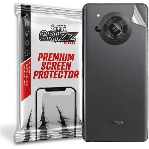 Kup Folie GrizzGlass SatinSkin spate pentru Sharp Aquos R7 - GRZ2469 - {ean13} - Sklep Home Screen