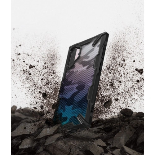 Kup Etui Ringke Fusion-X Design Samsung Galaxy Note 10 Plus Camo (Moro) Black - RGK949MOB - {ean13} - Sklep Home Screen