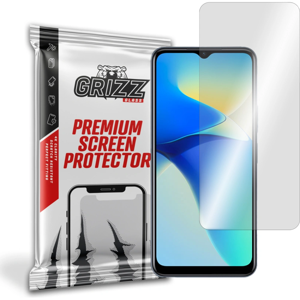 Szkło hybrydowe GrizzGlass HybridGlass do Vivo Y33e