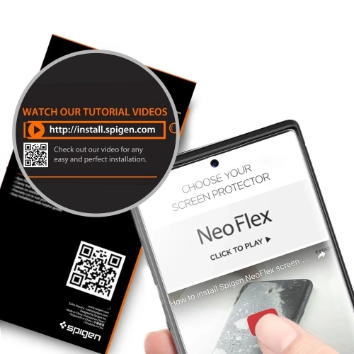 Kup Folia Spigen Neo Flex HD Samsung Galaxy Note 10 Plus - SPN404 - {ean13} - Sklep Home Screen