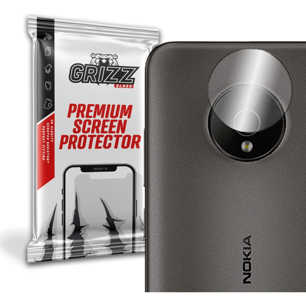 Szkło na aparat GrizzGlass HybridGlass Camera do Nokia C200