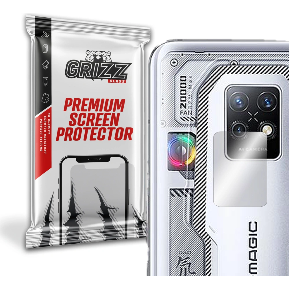 Szkło na aparat GrizzGlass HybridGlass Camera do ZTE Nubia Red Magic 7S Pro