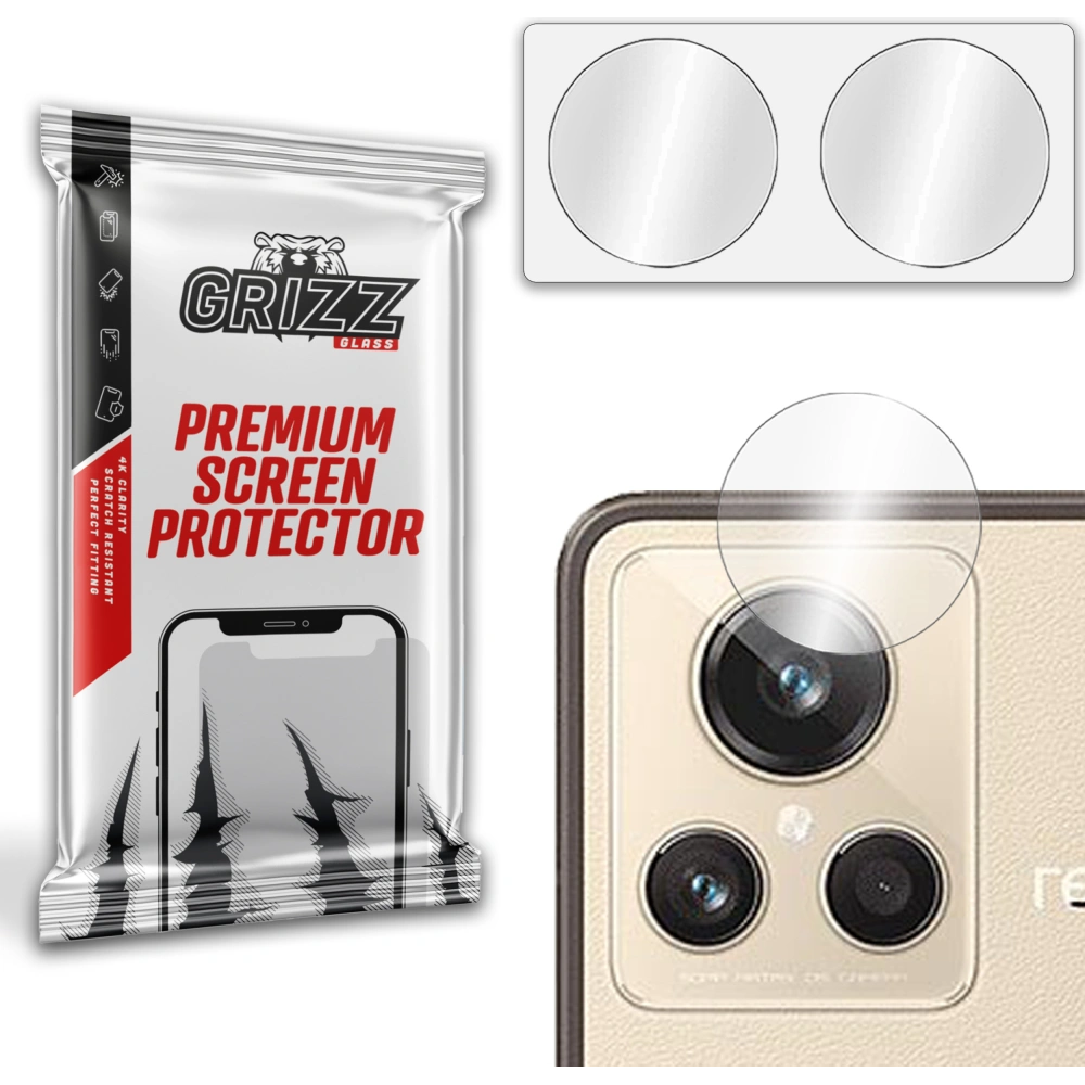 Szkło na aparat GrizzGlass HybridGlass Camera do Realme GT 2 Master Explorer