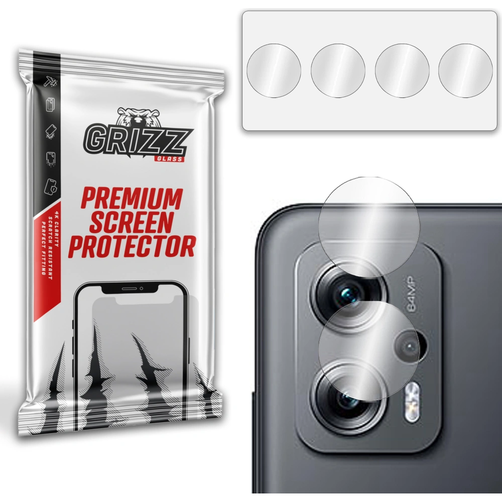 Szkło na aparat GrizzGlass HybridGlass Camera do Xiaomi Redmi K50i