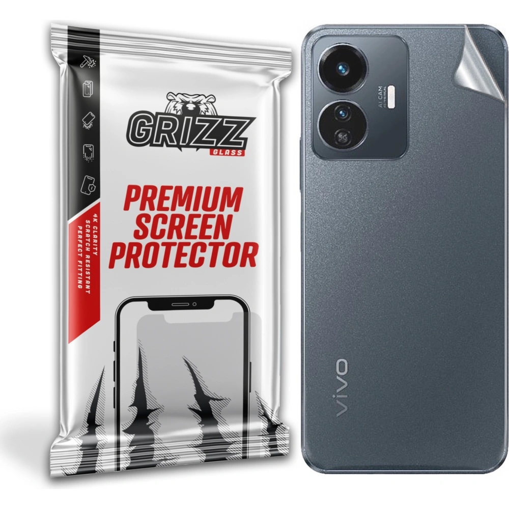 Folia na tył GrizzGlass SatinSkin do Vivo Y77 5G