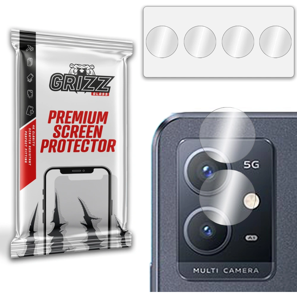 Szkło na aparat GrizzGlass HybridGlass Camera do Vivo Y30 5G
