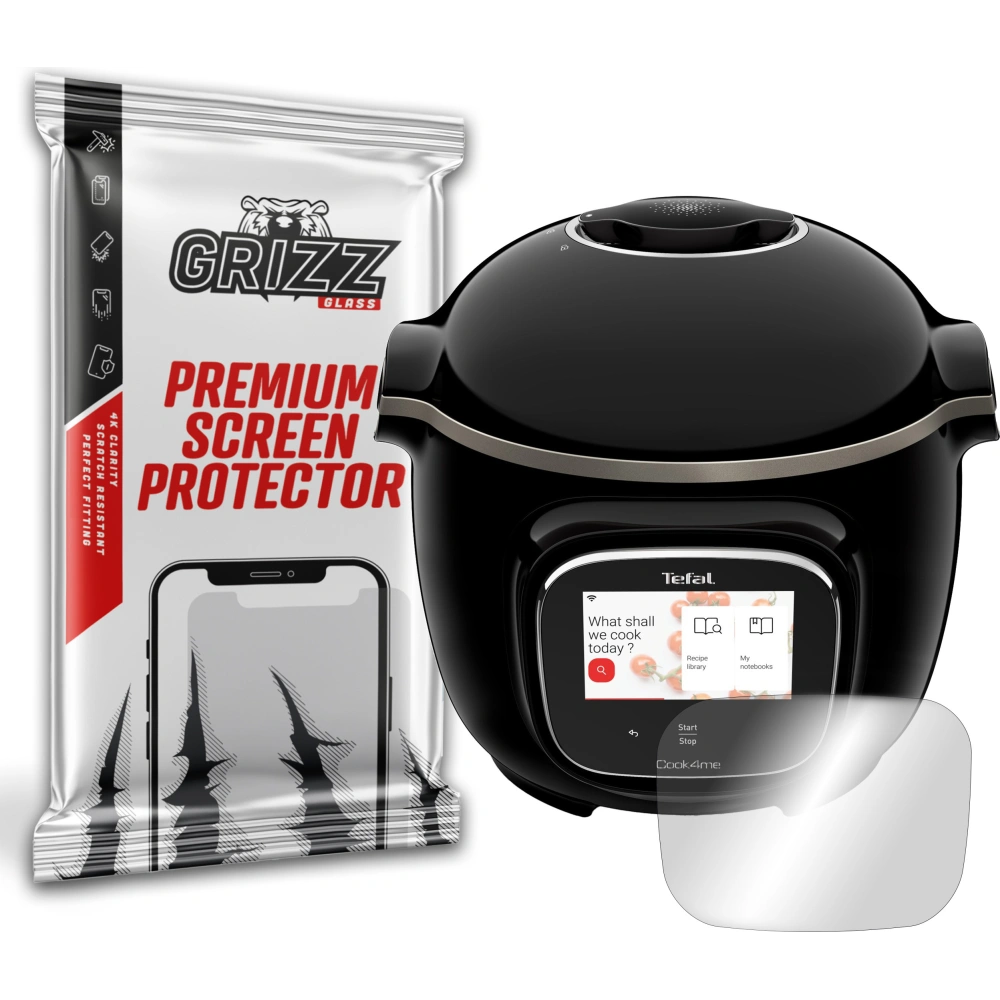 Szkło hybrydowe GrizzGlass HybridGlass do Tefal MULTICOOKER CY9128