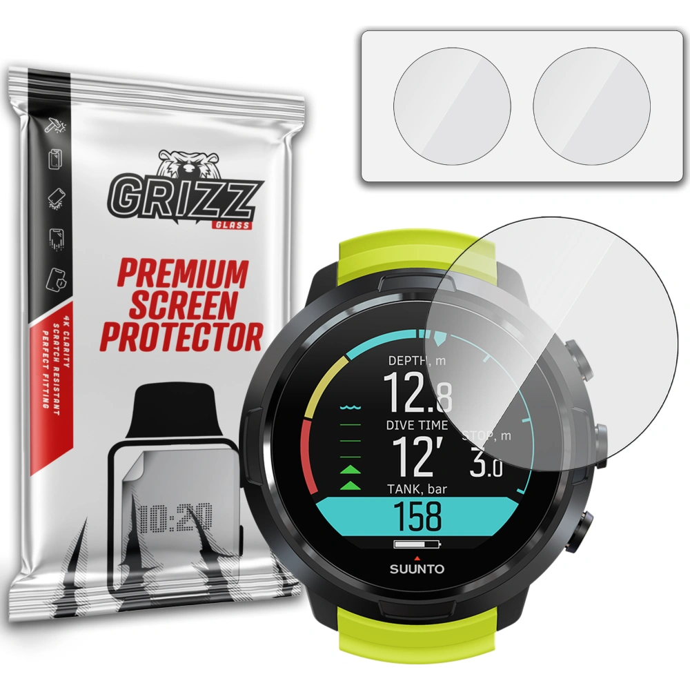 Szkło hybrydowe GrizzGlass HybridGlass do Suunto D5