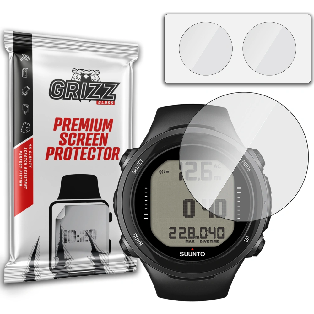 Szkło hybrydowe GrizzGlass HybridGlass do Suunto D4I Novo