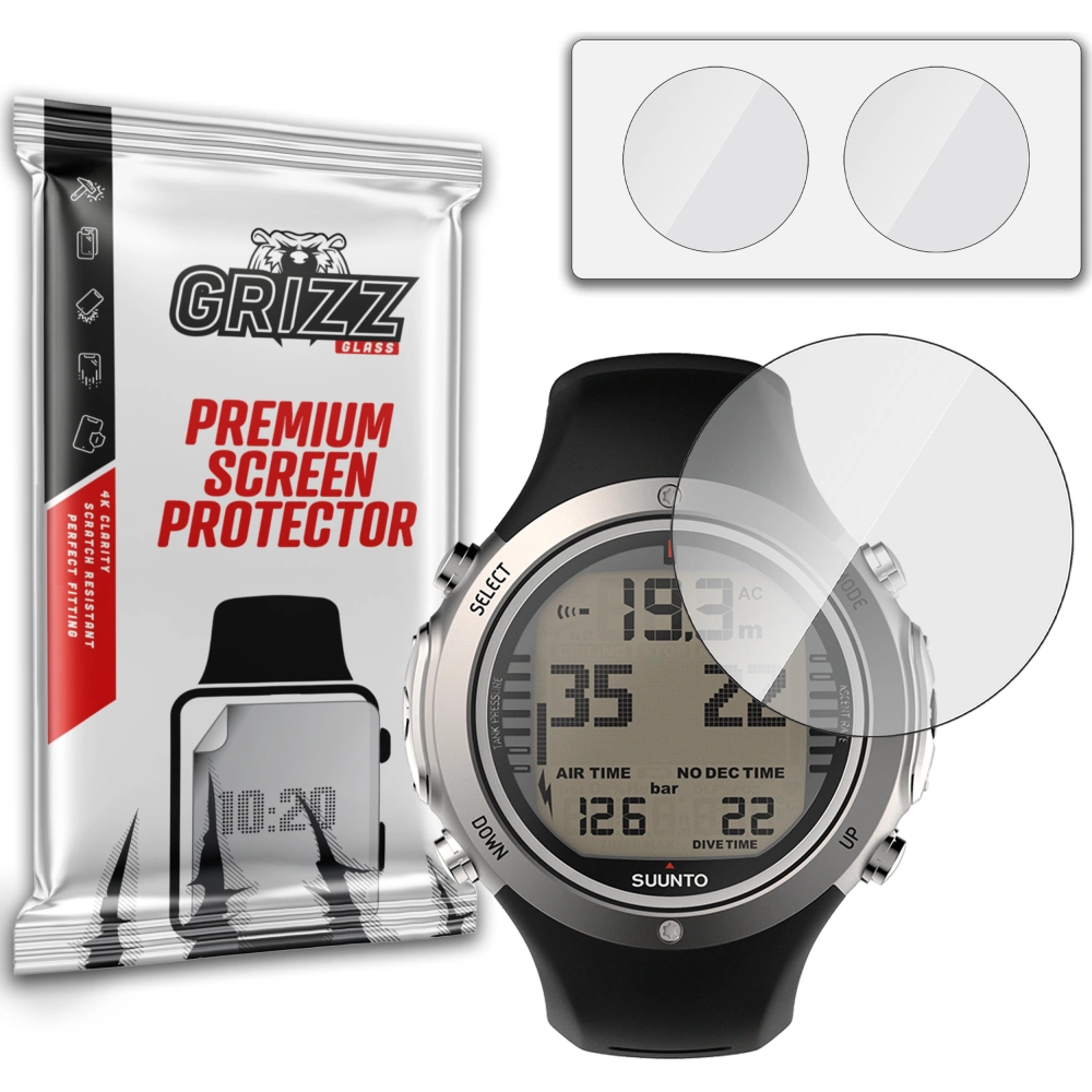 Szkło hybrydowe GrizzGlass HybridGlass do Suunto D6I Novo