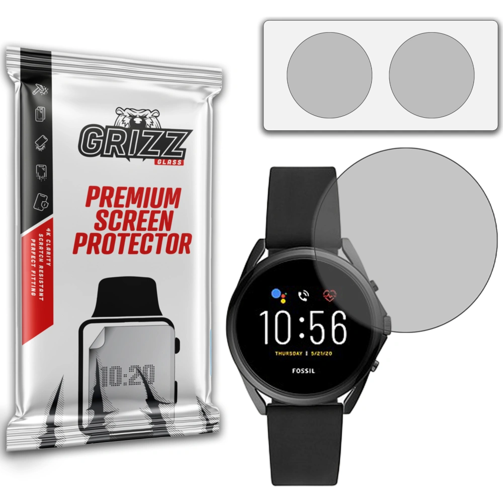 Folia matowa GrizzGlass PaperScreen Fossil Gen 5 LTE