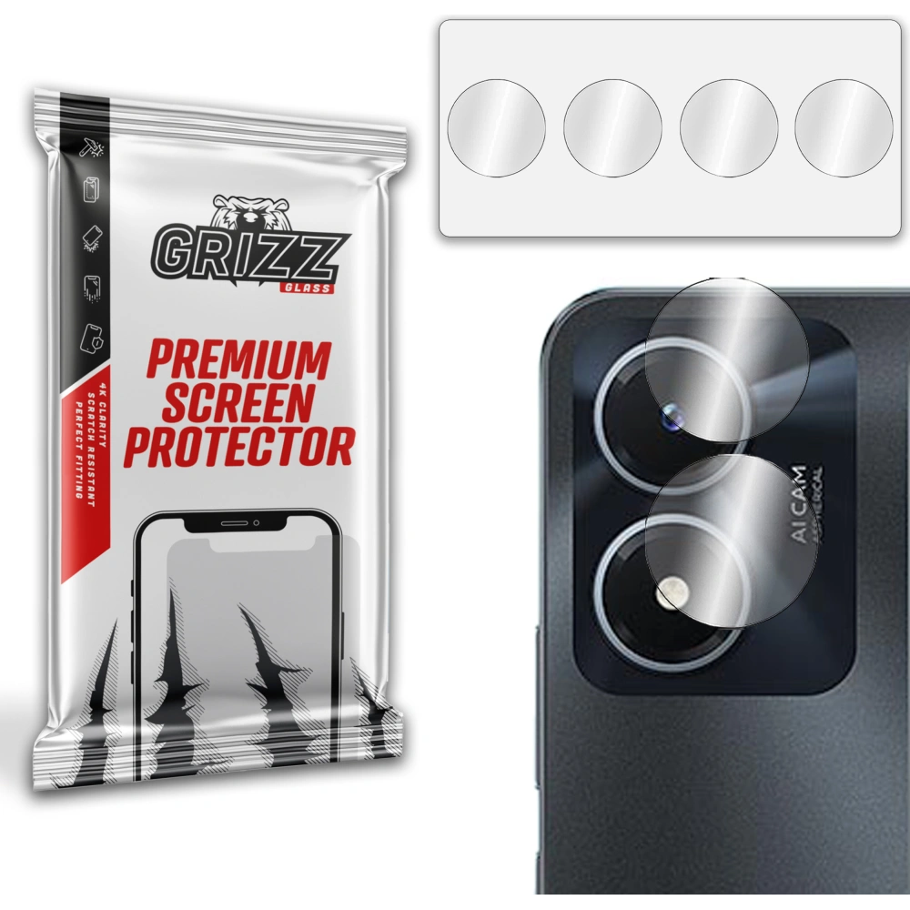 Szkło na aparat GrizzGlass HybridGlass Camera do Vivo Y02s