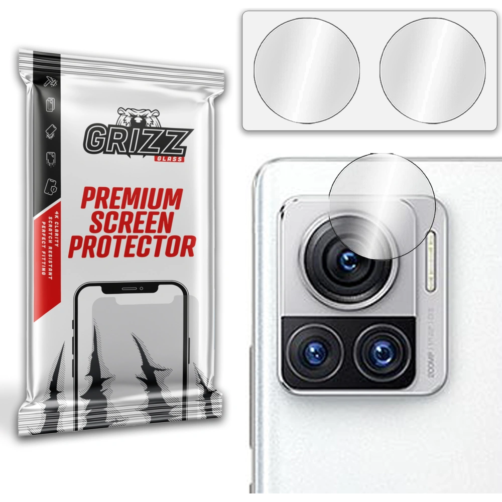 Szkło na aparat GrizzGlass HybridGlass Camera do Motorola Moto X30 Pro