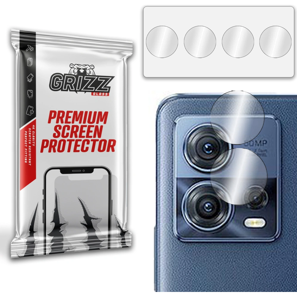 Szkło na aparat GrizzGlass HybridGlass Camera do Motorola Moto S30 Pro