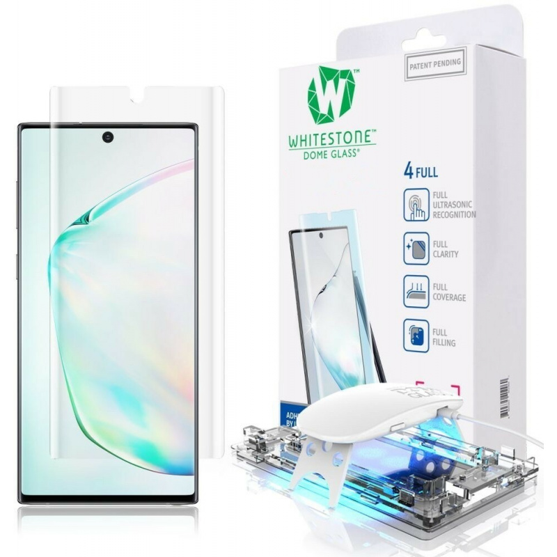 Kup Szkło hartowane z klejem UV Whitestone Dome Glass Samsung Galaxy Note 10 - 8809365403660 - WSD022 - Homescreen.pl