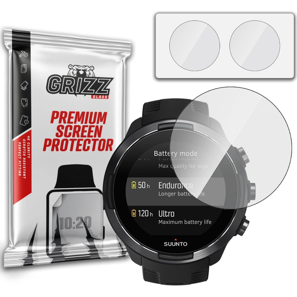 Szkło hybrydowe GrizzGlass HybridGlass do Suunto 9 Baro