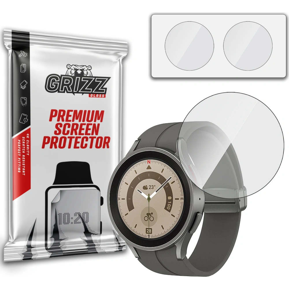 Szkło hybrydowe GrizzGlass HybridGlass do Samsung Galaxy Watch 5 Pro