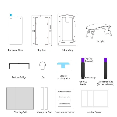 Kup Gehärtetes Glas mit UV-Kleber Whitestone Dome Glass Samsung Galaxy Note 10 Plus - WSD023 - {ean13} - Sklep Home Screen